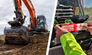 Develonin ja Leica Geosystemsin saumattomasti integroitu 3D-koneohjausjärjestelmä kaivinkoneisiin.