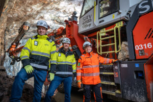 Sandvik DT1132i-tunnelijumbo vaativaan maanalaiseen louhintaan.