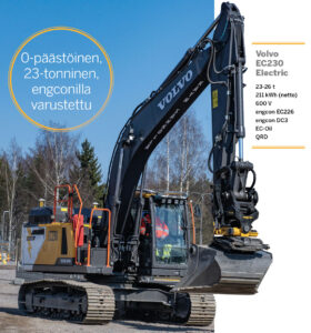 Volvo EC230 Electric -kaivinkone.