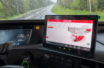 Mählersin MC3-ohjausjärjestelmän sovellus saatavilla Volvo Connectin kautta