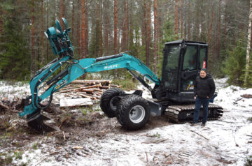 MultiFEXin avulla onnistuu lähes kaikki metsä- ja maansiirtotyöt