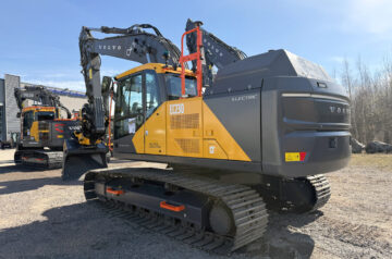 Volvo CE toi vahvan uutuuskattauksen Mansen Mörinöille – sähkökaivukone ja F-sarja keskiössä