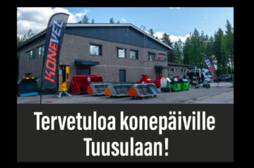 Tervetuloa konepäiville!
