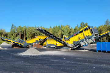 Salon Hyötykäyttö vahvistaa materiaalinkäsittelyään kahdella Keestrack-tasoseulalla